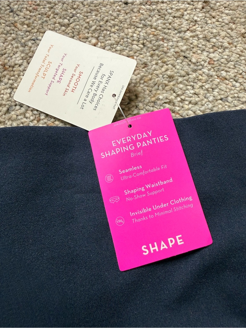 SPANX Everyday Shaping Panties Brief in Navy Size XL - Picture 2 of 4